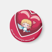 Cute Cupid Magneet (Voorkant)