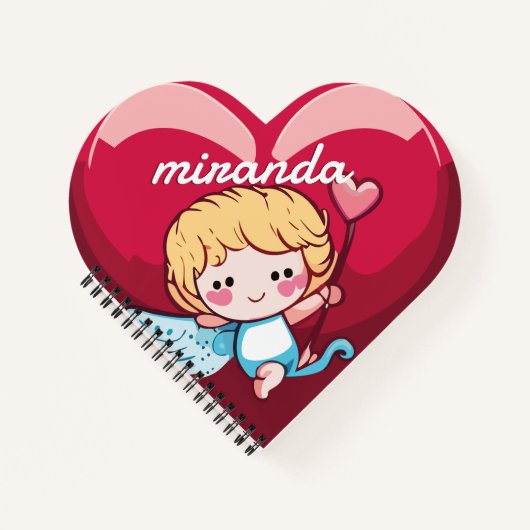 Cute Cupid Notitieboek (Voorkant)