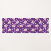 Cute Cupid Pig Whit Heart Patroon Yogamat (Voorkant (horizontaal))