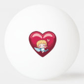 Cute Cupid Pingpongbal (Voorkant)