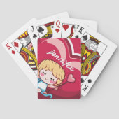 Cute Cupid Pokerkaarten (Achterkant)