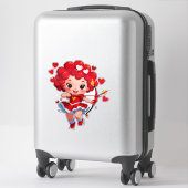 Cute Cupid With Bow And Arrow Sticker (Koffer)