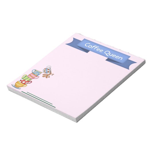 Cute Cups Notitieblok (Linkerzijde)