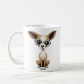 Cute Curious Chihuahua Wearing Eye Glasses Koffiemok (Links)