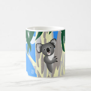 Cute & Curious Koala Naturescope Mok