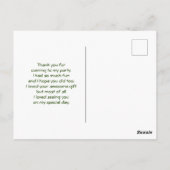 Cute Curious Squirrel Natuur Fotografie Briefkaart (Achterkant)