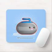 Cute Curling Stone Muismat (Met muis)