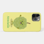 Cute custard apple cherimoya cartoon Case-Mate iPhone case (Achterkant (horizontaal))