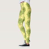Cute custard apple cherimoya cartoon leggings (Links)