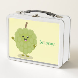 Cute custardappel cherimoya cartoon