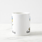 Cute Custodian met Mop Koffiemok (Center)