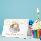 Cute, Custom 50th Birthday Kaart