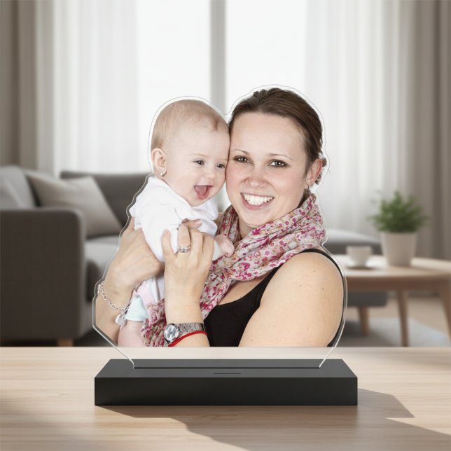 Cute Custom Acrylic Photo Statuetot Cutout Staand Fotobeeldje (Cute Custom Acrylic Photo Statuettes Cutout)