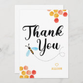 Cute Custom BEE Bedankt (Voorkant / Achterkant)