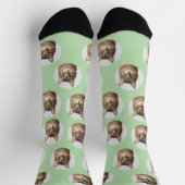 Cute Custom Cat Photo Socks Sokken (Top)