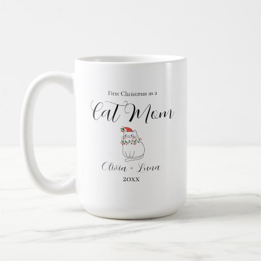 Cute Custom Coffee Cup for Kitten Lovers Koffiemok (Links)