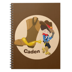 Cute Custom Cowboy Kinder Notitieboek