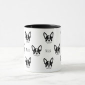 Cute custom franse buldog mok (Midden)