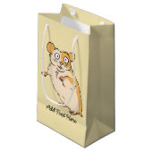 Cute Custom Hamster Graphic Klein Cadeauzakje (Voorkant Gekanteld)