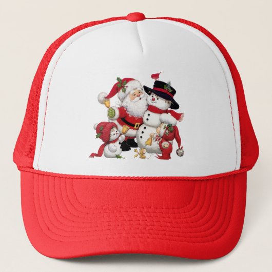 Cute Custom Holiday Apparel Trucker Pet (Voorkant)