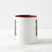 Cute Custom Naam Beer Bosdier Kinderen Mok (Midden)