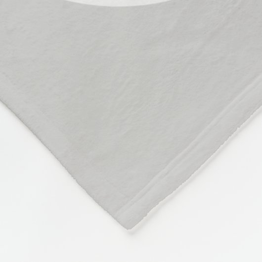 Cute custom name fleece blanket (Hoek)