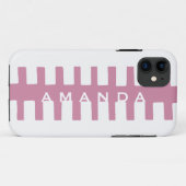 CUTE Custom Name Unique Pattern Case-Mate iPhone Case (Achterkant (horizontaal))