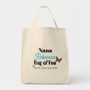 Cute Custom Oma Fun Vlinder Tas