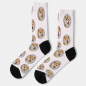 Cute Custom Pet Photo Socks Sokken (Links)