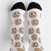 Cute Custom Pet Photo Socks Sokken (Top)
