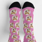 Cute Custom Pet Photo Socks Sokken (Top)