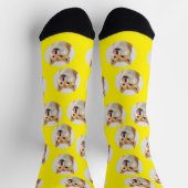 Cute Custom Pet Photo Socks Sokken (Top)