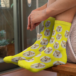 Cute Custom Pet Photo Socks Sokken