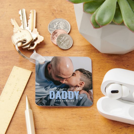Cute Custom Photo Keepomwille DADDY Cft Sleutelhanger (Bureau)