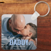 Cute Custom Photo Keepomwille DADDY Cft Sleutelhanger (Achterkant)