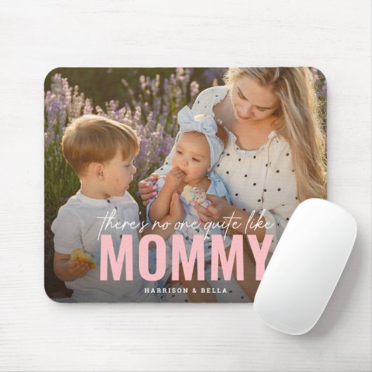 Cute Custom Photo Keepomwille MOMMY Cft Muismat (Met muis)