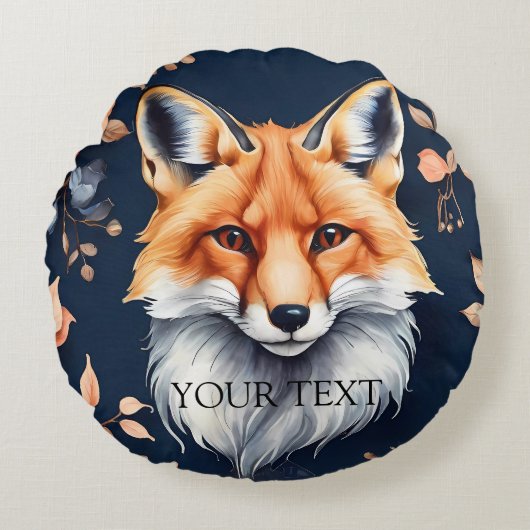 Cute Custom Photo Keepsake Family Love You Rond Kussen (Voorkant)