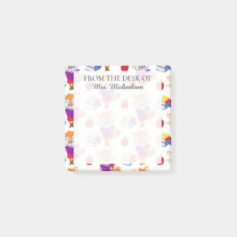 Cute Custom School Teacher Fox Post-it® Notes