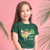 Cute Custom St. Patrick's Day Birthday Girl T-shirt