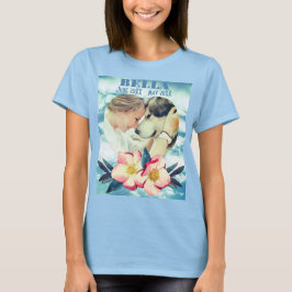 Cute custom viering life memorial t-shirt