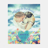 Cute custom viering life memorial T-Shirt Fleece Deken (Voorkant)