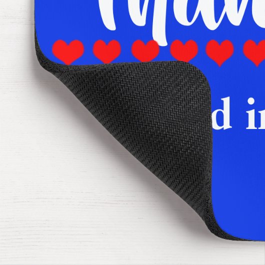 Cute Customise Hartelijk dank Muismat (Hoek)