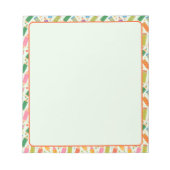 Cute Customizable Pencil Print Notitieblok (Voorkant)