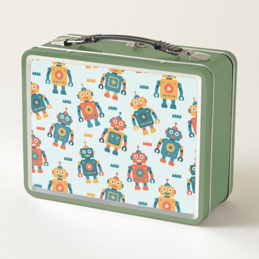 Cute Customizable Robot Print (Achterkant)