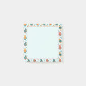 Cute Customizable Robot Print Post-it® Notes (Voorkant)