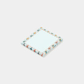 Cute Customizable Robot Print Post-it® Notes (Schuin)