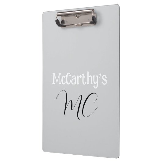 Cute Customized Personal Name Clipboard  Klembord (Links)