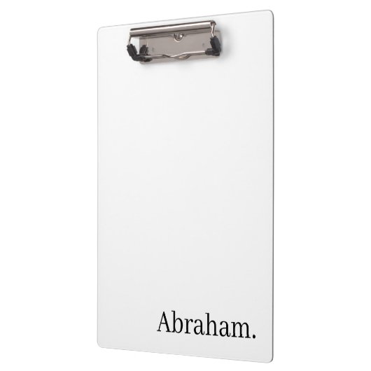 Cute Customized Personalized Name Clipboard  Klembord (Links)