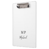 Cute Customized Personalized Name Clipboard  Klembord (Links)