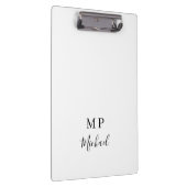 Cute Customized Personalized Name Clipboard Klembord (Rechts)